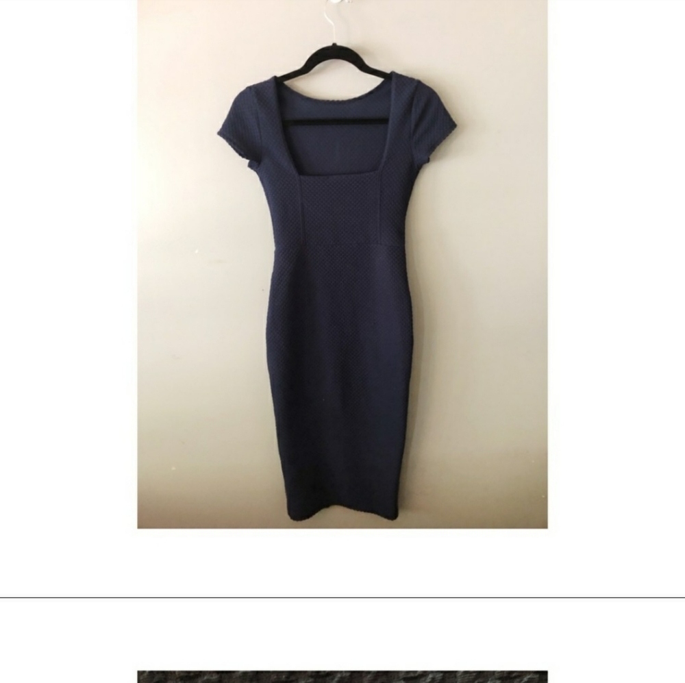 Midi Bodycon Dress (fits sizes 0,2,4)